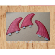 hex type model pink design G5 G7 FCS system surf fins wholesale